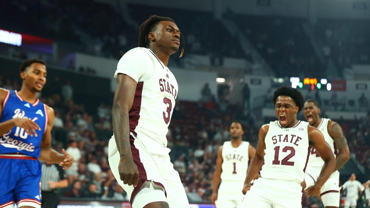 Hubbard, Harris lead Mississippi State past West Georgia in opener